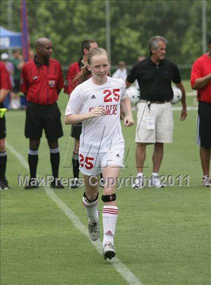 Thumbnail 3 in Charlotte Catholic vs Cardinal Gibbons (NCHSAA 3A Final) photogallery.