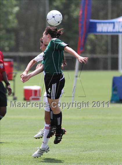 Thumbnail 3 in Charlotte Catholic vs Cardinal Gibbons (NCHSAA 3A Final) photogallery.