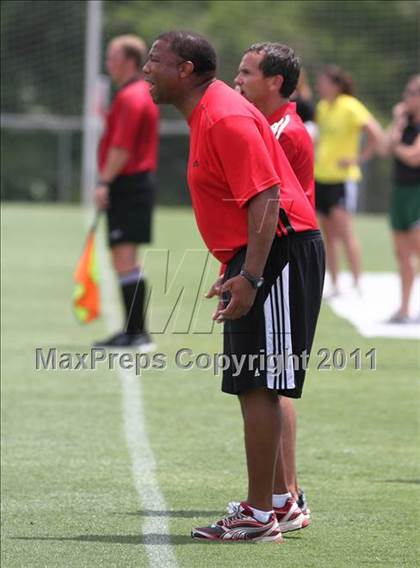 Thumbnail 2 in Charlotte Catholic vs Cardinal Gibbons (NCHSAA 3A Final) photogallery.