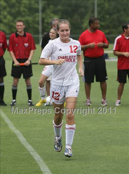 Thumbnail 1 in Charlotte Catholic vs Cardinal Gibbons (NCHSAA 3A Final) photogallery.