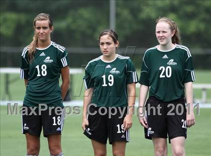 Thumbnail 2 in Charlotte Catholic vs Cardinal Gibbons (NCHSAA 3A Final) photogallery.