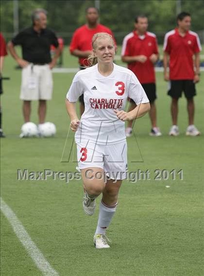 Thumbnail 1 in Charlotte Catholic vs Cardinal Gibbons (NCHSAA 3A Final) photogallery.
