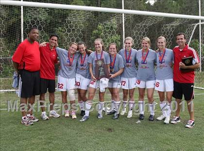 Thumbnail 2 in Charlotte Catholic vs Cardinal Gibbons (NCHSAA 3A Final) photogallery.