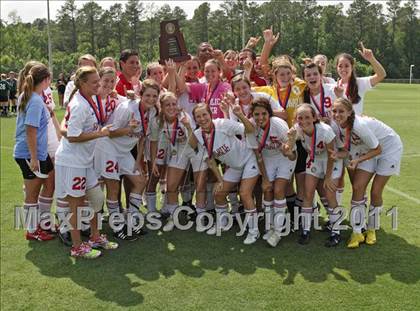 Thumbnail 2 in Charlotte Catholic vs Cardinal Gibbons (NCHSAA 3A Final) photogallery.