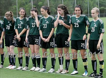 Thumbnail 3 in Charlotte Catholic vs Cardinal Gibbons (NCHSAA 3A Final) photogallery.