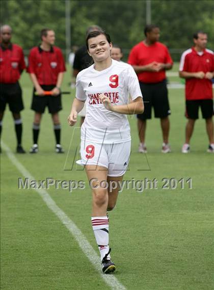 Thumbnail 1 in Charlotte Catholic vs Cardinal Gibbons (NCHSAA 3A Final) photogallery.
