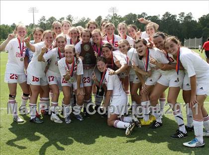Thumbnail 1 in Charlotte Catholic vs Cardinal Gibbons (NCHSAA 3A Final) photogallery.