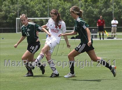 Thumbnail 1 in Charlotte Catholic vs Cardinal Gibbons (NCHSAA 3A Final) photogallery.