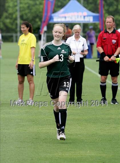 Thumbnail 2 in Charlotte Catholic vs Cardinal Gibbons (NCHSAA 3A Final) photogallery.