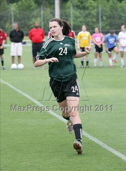 Thumbnail 2 in Charlotte Catholic vs Cardinal Gibbons (NCHSAA 3A Final) photogallery.