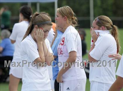 Thumbnail 3 in Charlotte Catholic vs Cardinal Gibbons (NCHSAA 3A Final) photogallery.