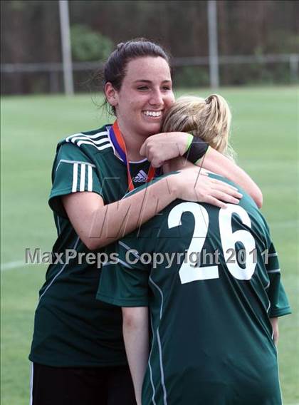 Thumbnail 1 in Charlotte Catholic vs Cardinal Gibbons (NCHSAA 3A Final) photogallery.