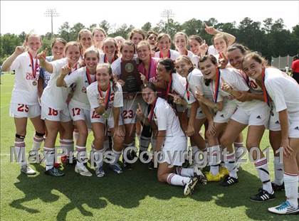 Thumbnail 2 in Charlotte Catholic vs Cardinal Gibbons (NCHSAA 3A Final) photogallery.