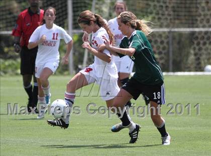 Thumbnail 3 in Charlotte Catholic vs Cardinal Gibbons (NCHSAA 3A Final) photogallery.