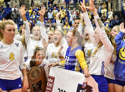 Thumbnail 1 in Valley View vs Brookland (AAA 4A Final) photogallery.