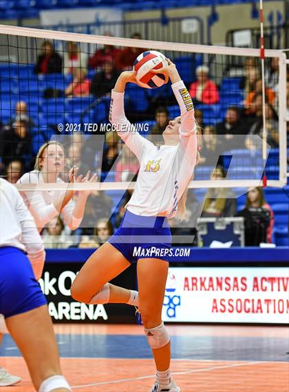 Thumbnail 2 in Valley View vs Brookland (AAA 4A Final) photogallery.