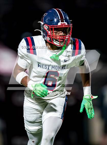 Thumbnail 2 in West Monroe @ Central (LHSAA Division I Non-Select Round 3) photogallery.
