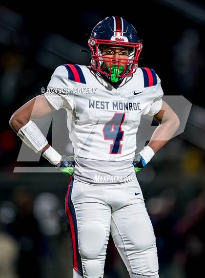 Thumbnail 3 in West Monroe @ Central (LHSAA Division I Non-Select Round 3) photogallery.