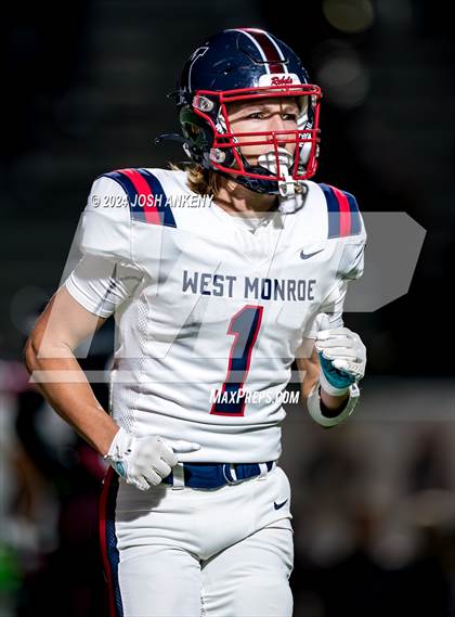 Thumbnail 3 in West Monroe @ Central (LHSAA Division I Non-Select Round 3) photogallery.