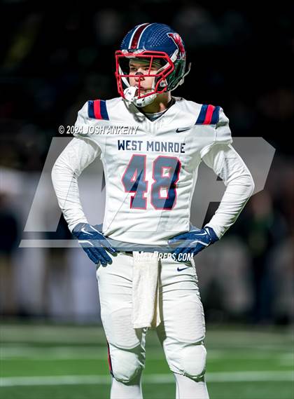 Thumbnail 2 in West Monroe @ Central (LHSAA Division I Non-Select Round 3) photogallery.
