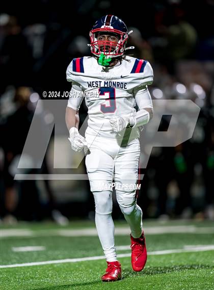 Thumbnail 2 in West Monroe @ Central (LHSAA Division I Non-Select Round 3) photogallery.