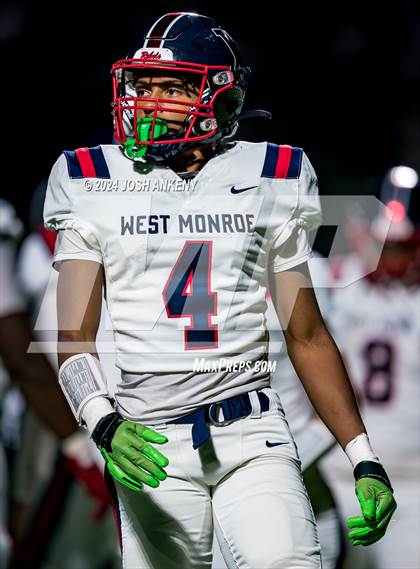 Thumbnail 2 in West Monroe @ Central (LHSAA Division I Non-Select Round 3) photogallery.