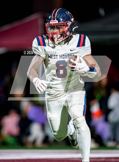 Thumbnail 2 in West Monroe @ Central (LHSAA Division I Non-Select Round 3) photogallery.