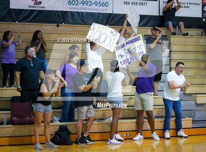 Thumbnail 2 in Notre Dame Prep vs. Desert Vista photogallery.