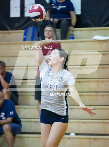 Thumbnail 2 in Notre Dame Prep vs. Desert Vista photogallery.