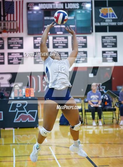 Thumbnail 2 in Notre Dame Prep vs. Desert Vista photogallery.