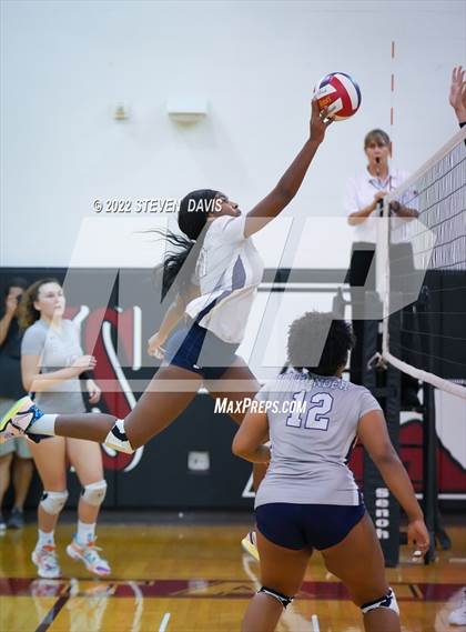 Thumbnail 2 in Notre Dame Prep vs. Desert Vista photogallery.