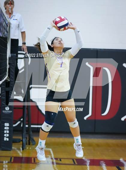 Thumbnail 2 in Notre Dame Prep vs. Desert Vista photogallery.