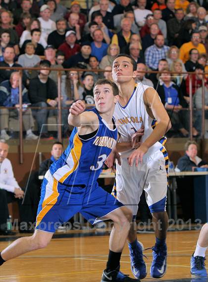 Thumbnail 1 in Johnsonburg vs Lincoln Park Performing Arts (PIAA A Semifinal) photogallery.