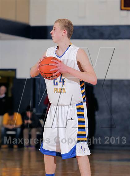 Thumbnail 1 in Johnsonburg vs Lincoln Park Performing Arts (PIAA A Semifinal) photogallery.