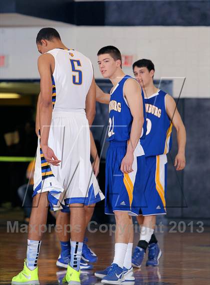 Thumbnail 1 in Johnsonburg vs Lincoln Park Performing Arts (PIAA A Semifinal) photogallery.