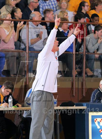 Thumbnail 2 in Johnsonburg vs Lincoln Park Performing Arts (PIAA A Semifinal) photogallery.