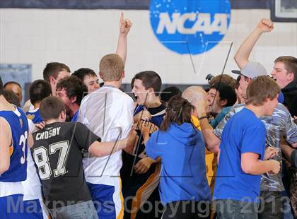 Thumbnail 3 in Johnsonburg vs Lincoln Park Performing Arts (PIAA A Semifinal) photogallery.