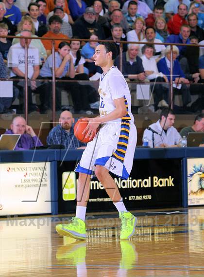 Thumbnail 3 in Johnsonburg vs Lincoln Park Performing Arts (PIAA A Semifinal) photogallery.