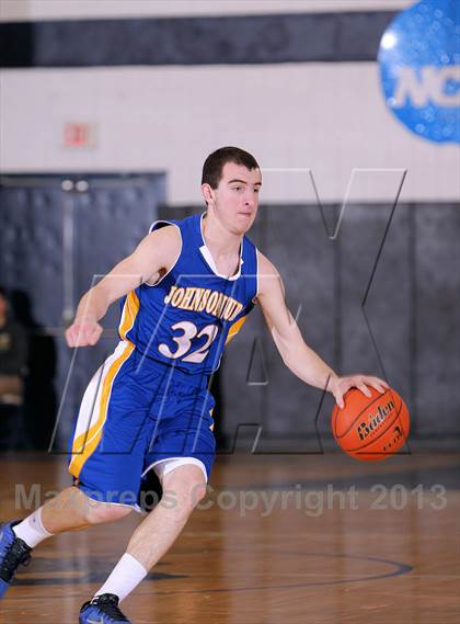 Thumbnail 2 in Johnsonburg vs Lincoln Park Performing Arts (PIAA A Semifinal) photogallery.