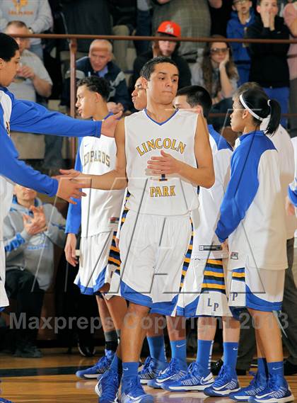 Thumbnail 1 in Johnsonburg vs Lincoln Park Performing Arts (PIAA A Semifinal) photogallery.