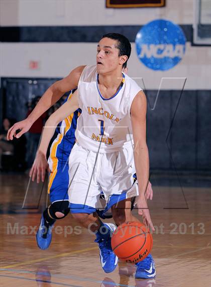 Thumbnail 2 in Johnsonburg vs Lincoln Park Performing Arts (PIAA A Semifinal) photogallery.