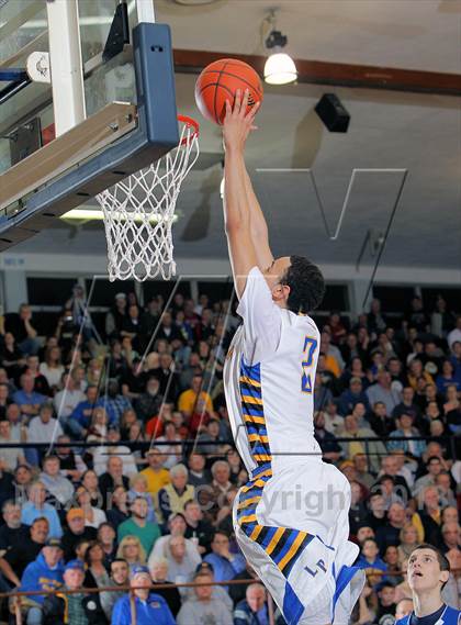 Thumbnail 2 in Johnsonburg vs Lincoln Park Performing Arts (PIAA A Semifinal) photogallery.