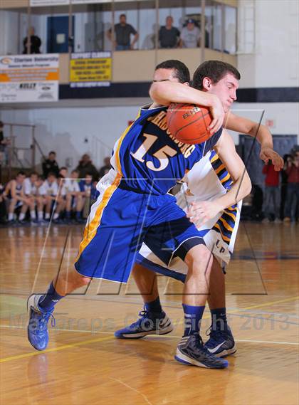 Thumbnail 3 in Johnsonburg vs Lincoln Park Performing Arts (PIAA A Semifinal) photogallery.