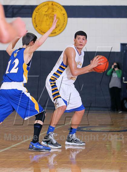 Thumbnail 1 in Johnsonburg vs Lincoln Park Performing Arts (PIAA A Semifinal) photogallery.