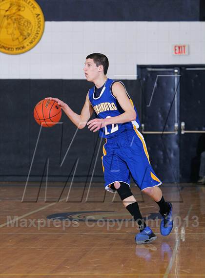 Thumbnail 1 in Johnsonburg vs Lincoln Park Performing Arts (PIAA A Semifinal) photogallery.