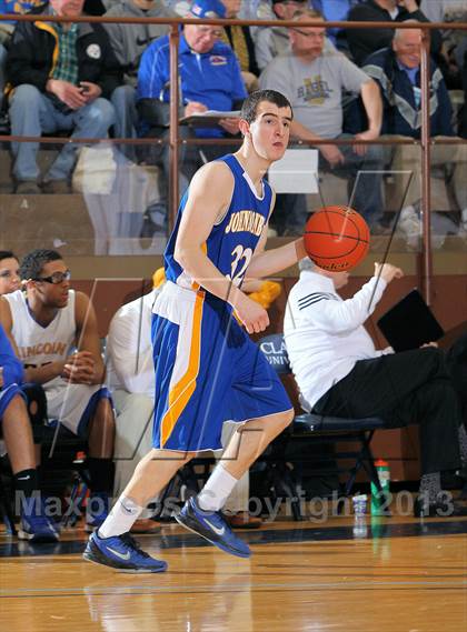 Thumbnail 2 in Johnsonburg vs Lincoln Park Performing Arts (PIAA A Semifinal) photogallery.