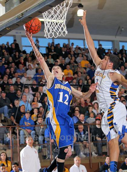 Thumbnail 3 in Johnsonburg vs Lincoln Park Performing Arts (PIAA A Semifinal) photogallery.
