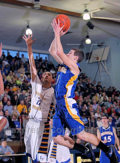 Thumbnail 2 in Johnsonburg vs Lincoln Park Performing Arts (PIAA A Semifinal) photogallery.