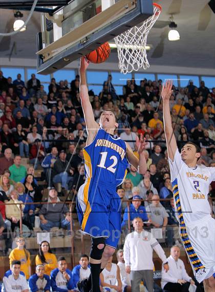 Thumbnail 3 in Johnsonburg vs Lincoln Park Performing Arts (PIAA A Semifinal) photogallery.