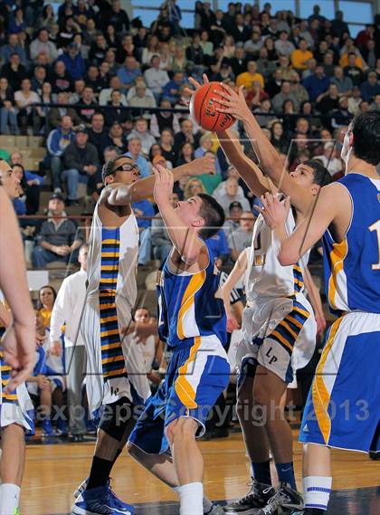 Thumbnail 3 in Johnsonburg vs Lincoln Park Performing Arts (PIAA A Semifinal) photogallery.